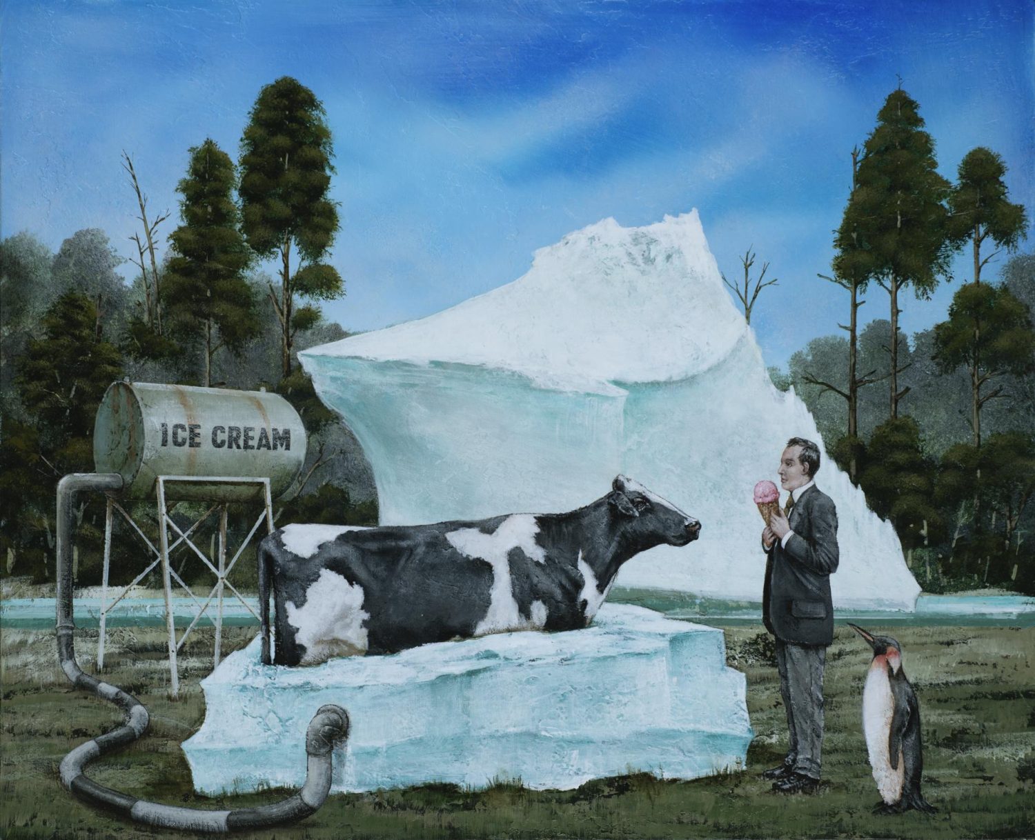 Ice Cream-Berg